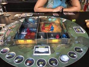 playing Monster Slaughter the board game